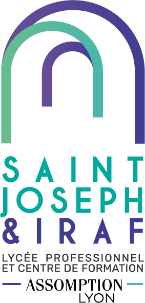 Saint Joseph et IRAF Lyon Logo